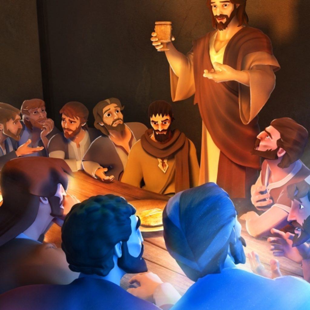 Bible Story: Matthew 21:1–17; 26:1–30; John 12:1–19; 13:1–17
