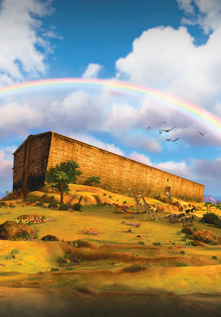 L’arche, la colombe et l’arc-en-ciel L’arche, la colombe et l’arc-en-ciel