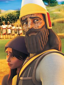 La fillette captive et le général lépreux